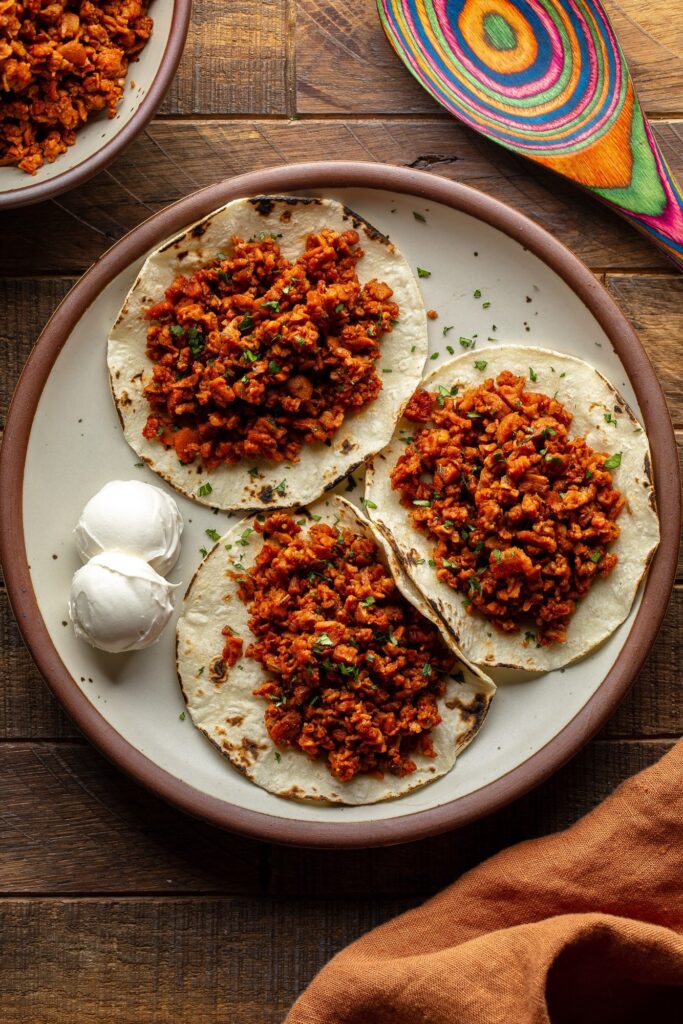 Vegan chorizo