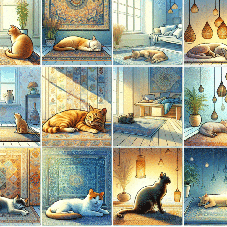 Tapetes relaxantes para gatos ansiosos: Conforto e tranquilidade