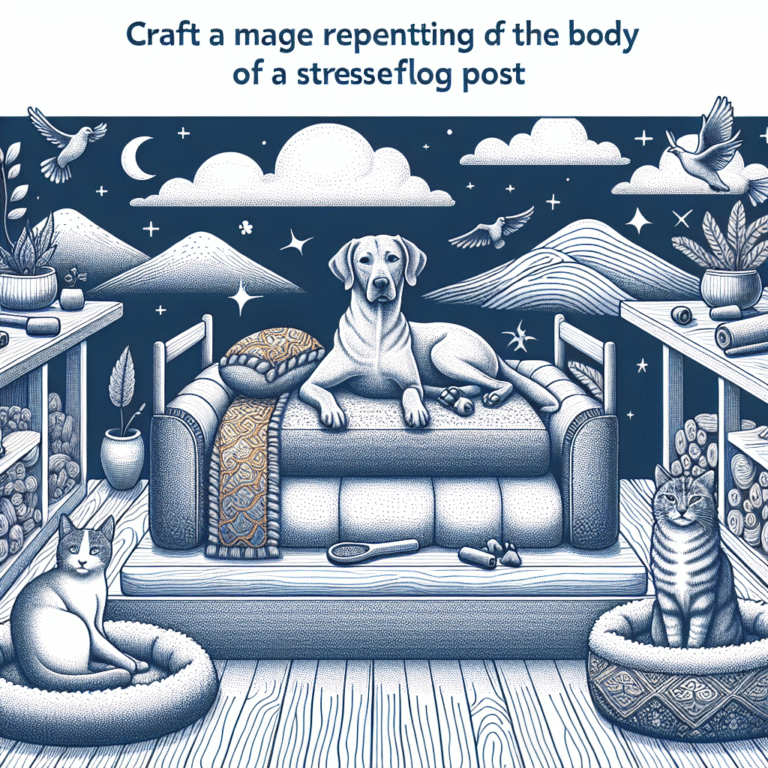 Camas antiestresse para cães e gatos: O refúgio ideal