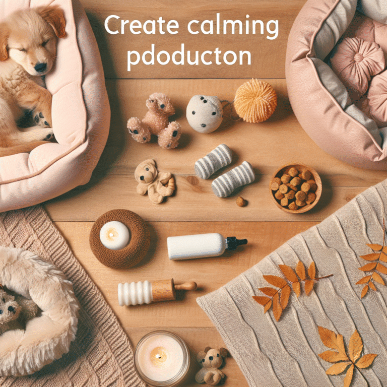 Produtos calmantes para filhotes: Ajudando na adaptação