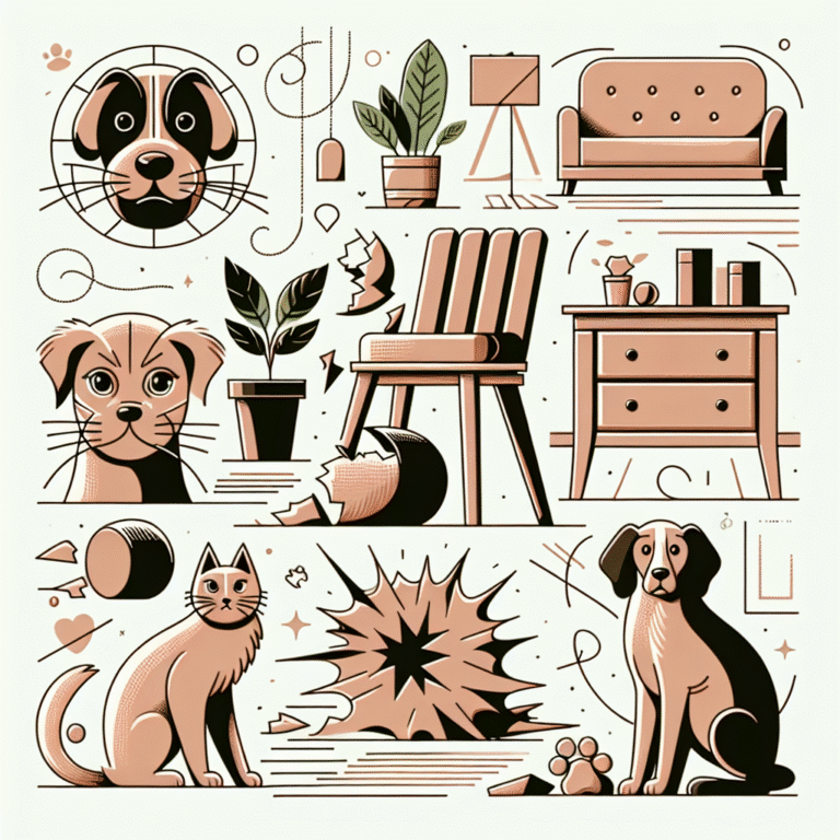 causas de ansiedade em cães e gatos: o que pode estar por trás