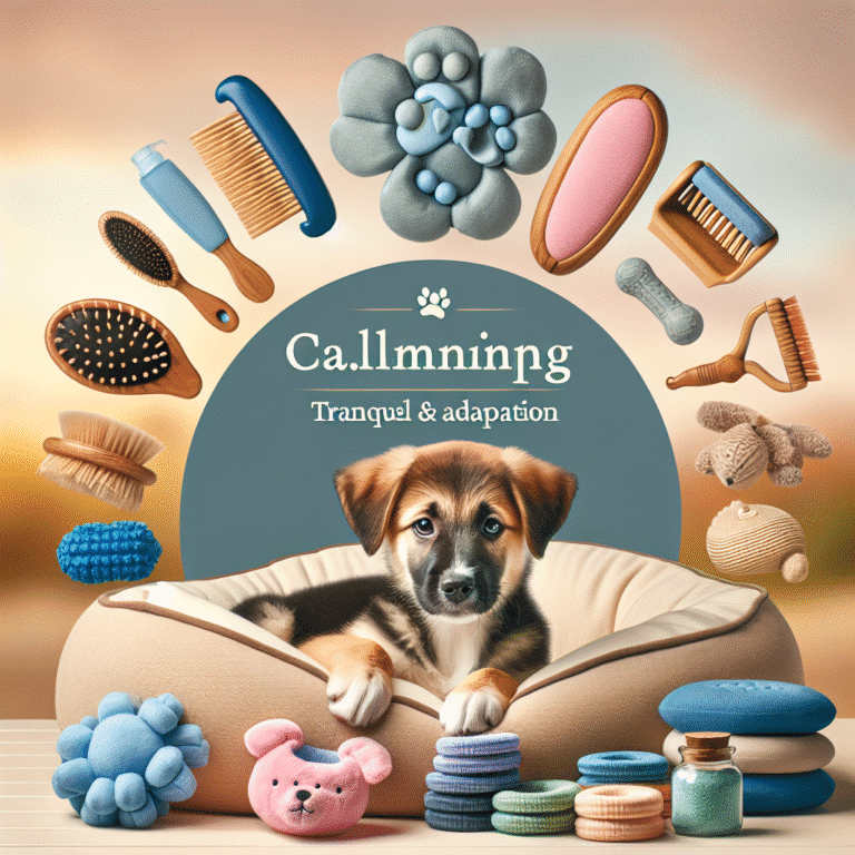 Produtos calmantes para filhotes: Ajudando na adaptação