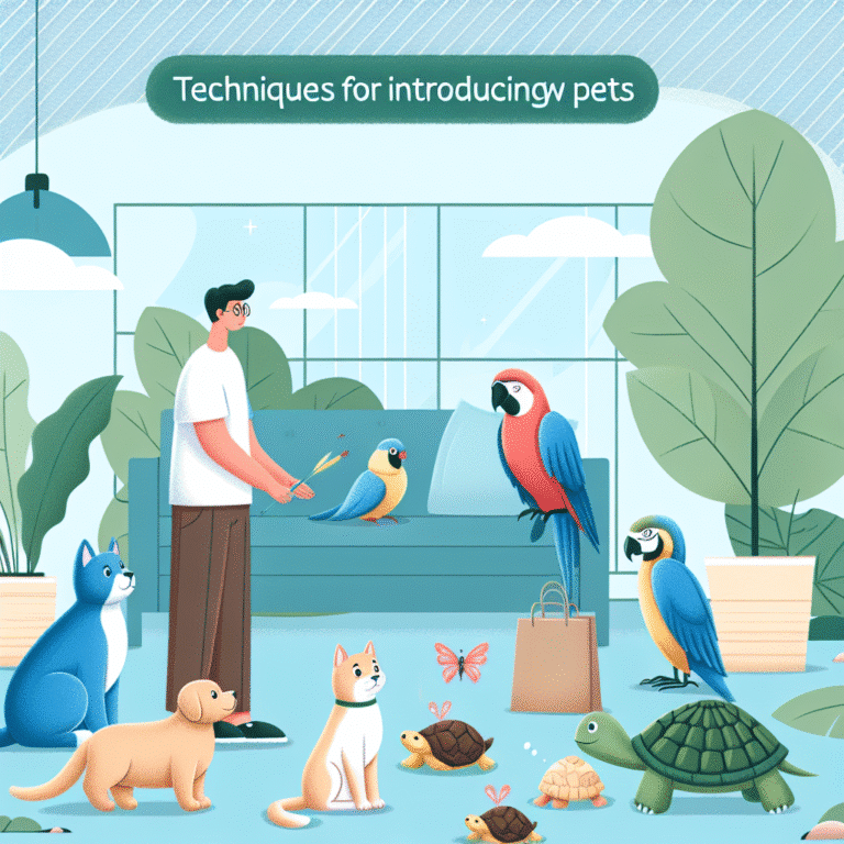 técnicas para introduzir novos pets